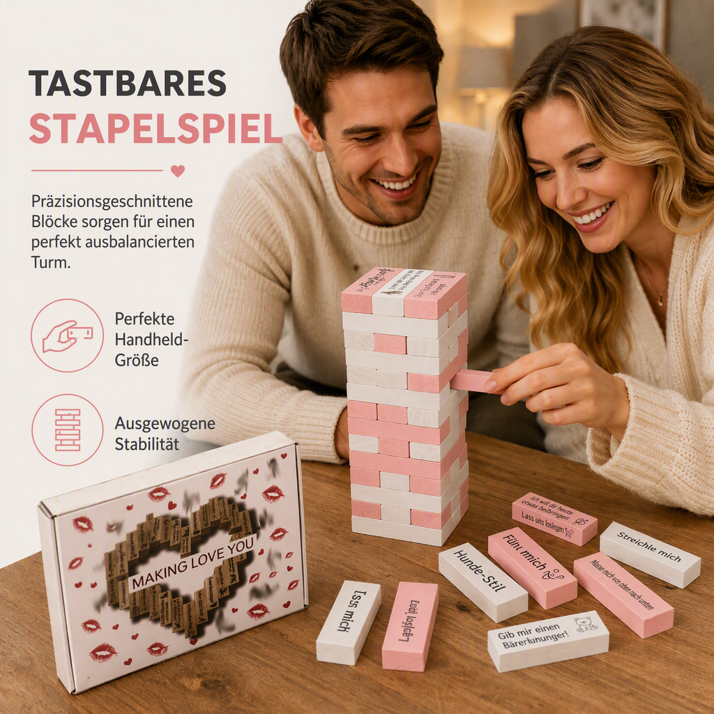 ❤️Stapelturm-Spiel für Paare