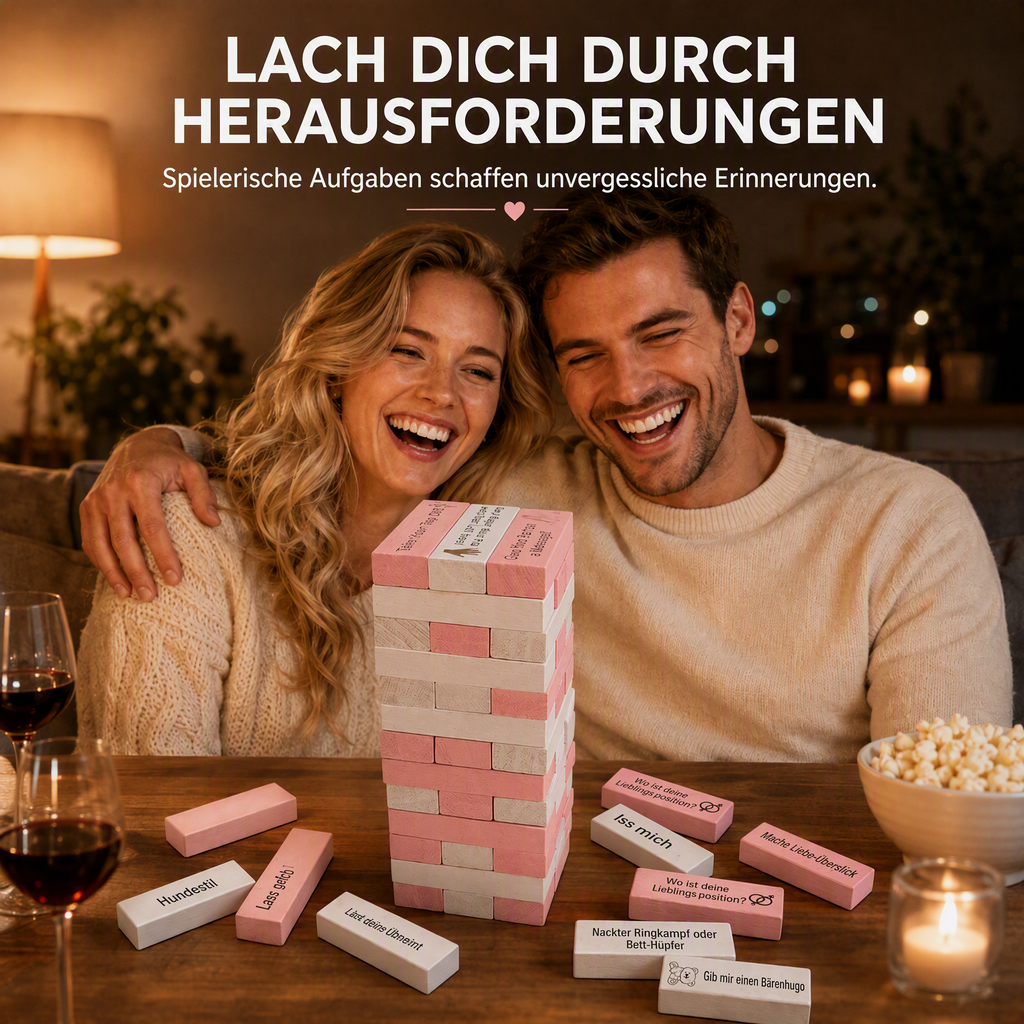 ❤️Stapelturm-Spiel für Paare