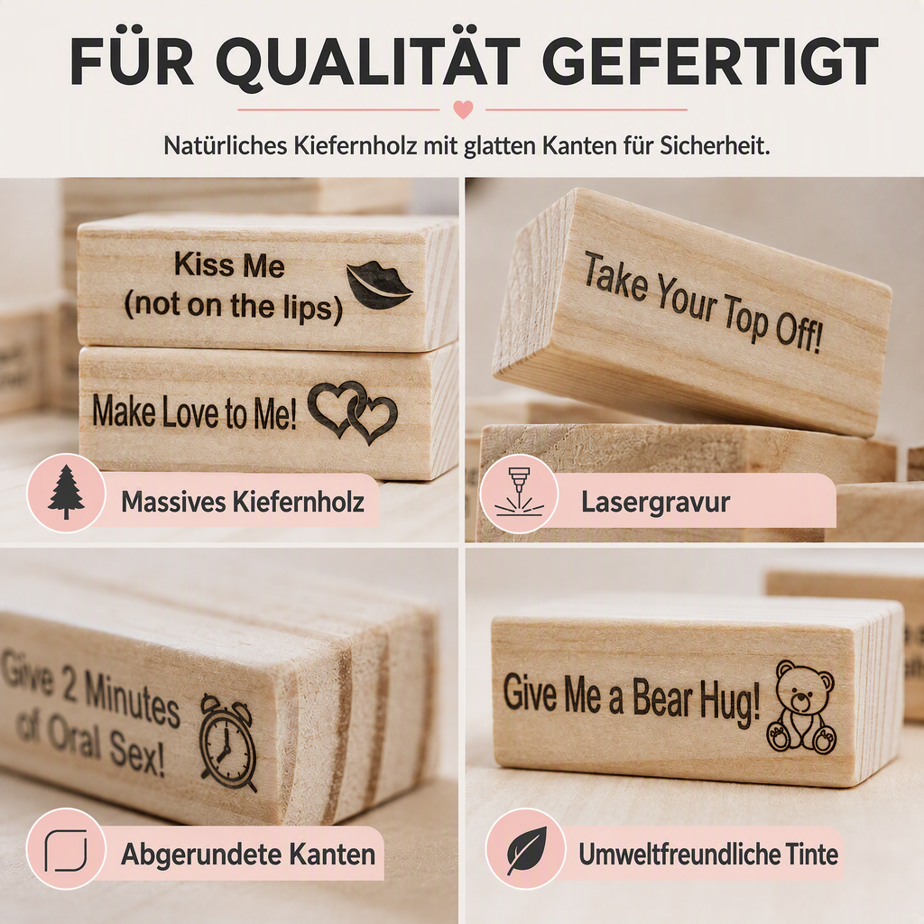 ❤️Stapelturm-Spiel für Paare