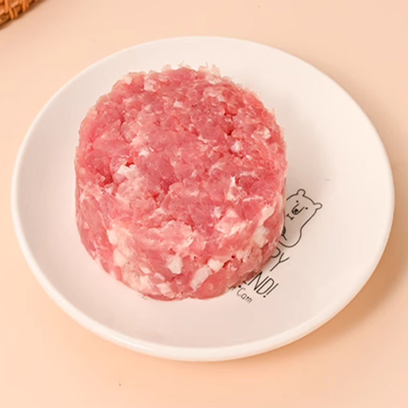Steakpresse, runde Frikadellenform