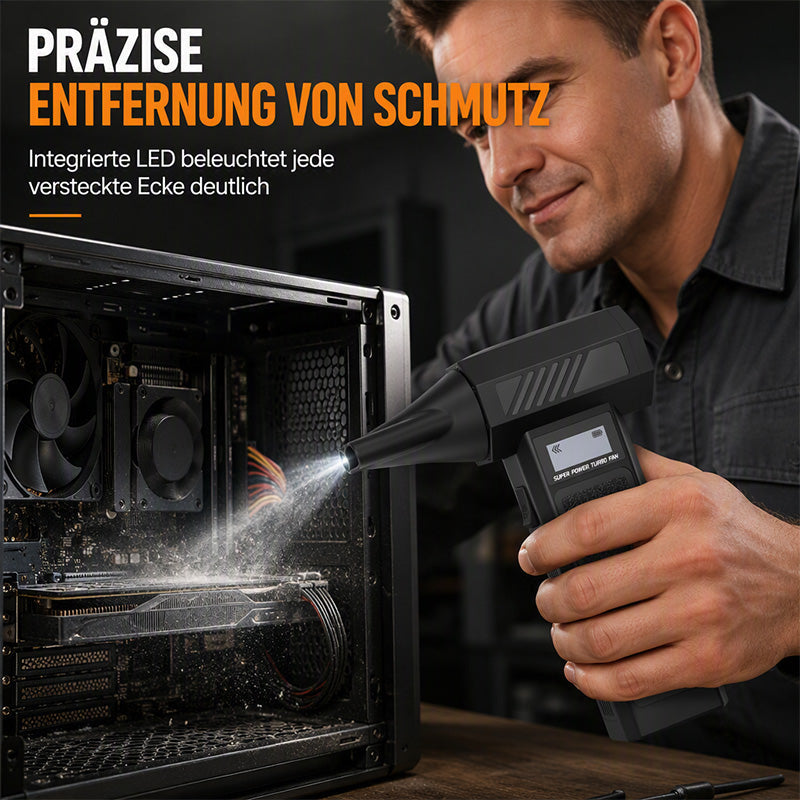 Hochleistungs-Luftstaubbläser mit LCD-Display
