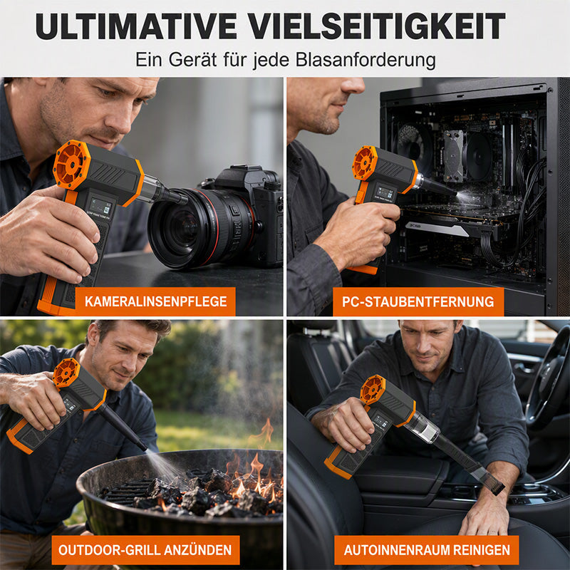 Hochleistungs-Luftstaubbläser mit LCD-Display
