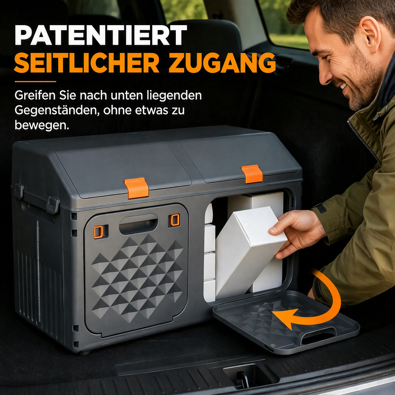 Faltbarer Auto-Kofferraum-Organizer mit großer Kapazität