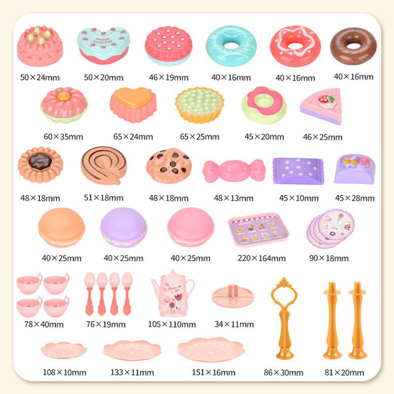 🍵 BLITZANGEBOT: 50% RABATT! 🦄 Kinder-Teeservice Spielzeug – PP/PS – 17-teilig Tragbar für Kinder ab 3 Jahren – Fantasiespiel & Teeparty 🎀