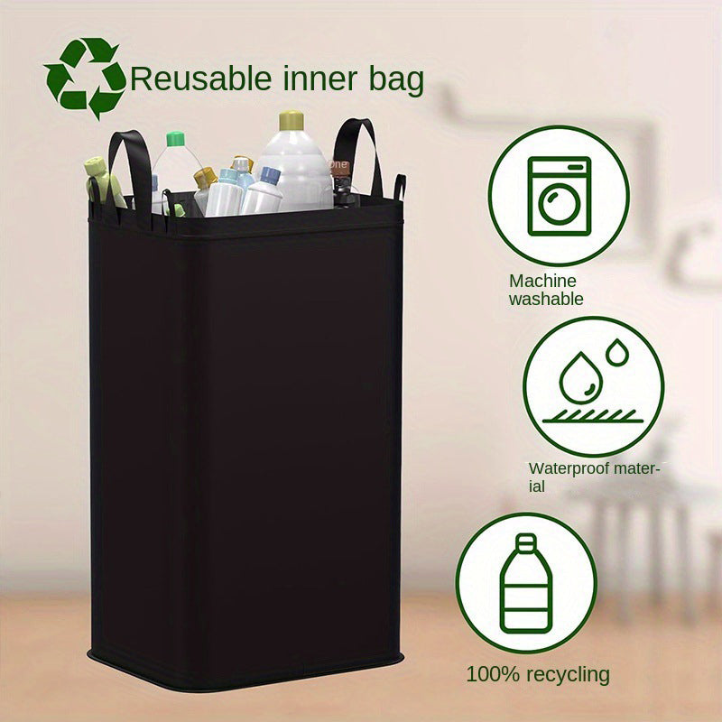 Faltbarer Recyclingbehälter mit Deckel für Küche & Zuhause