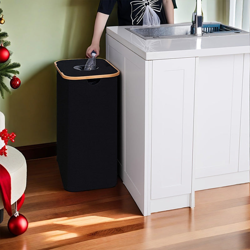 Faltbarer Recyclingbehälter mit Deckel für Küche & Zuhause
