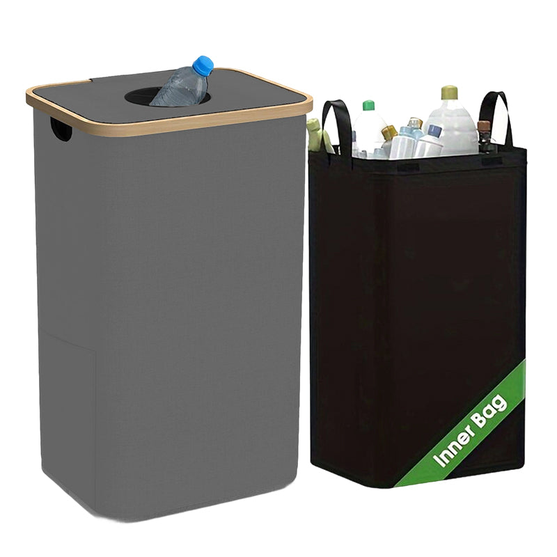 Faltbarer Recyclingbehälter mit Deckel für Küche & Zuhause