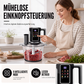 Multifunktionaler Food Processor mit Touch-Bedienung und Glasschüssel