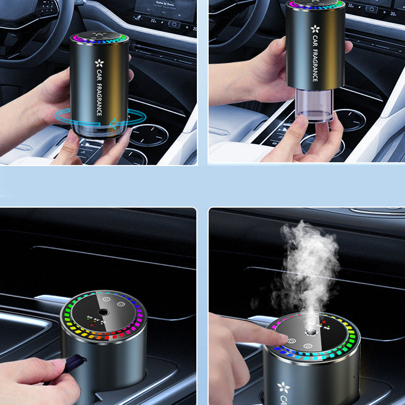 Automatischer Auto-Aroma-Diffusor mit Sternenhimmel-Projektor