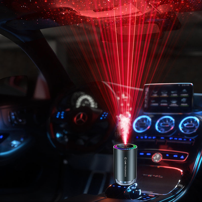 Automatischer Auto-Aroma-Diffusor mit Sternenhimmel-Projektor