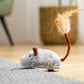 🐱50 % RABATT✨ Intelligente elektrische Spielzeugmaus für Katzen, beweglich, weckt den Jagdtrieb Ihrer Katze