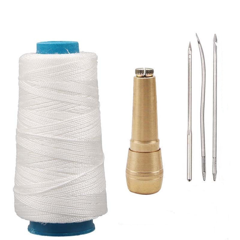 📢📢JETZT 50 % RABATT!! ⏰5-teiliges Leder-Nähahle-Set mit gewachstem Faden🧵