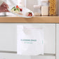 Selbststehende, selbstklebende Müllbeutel fürs Auto