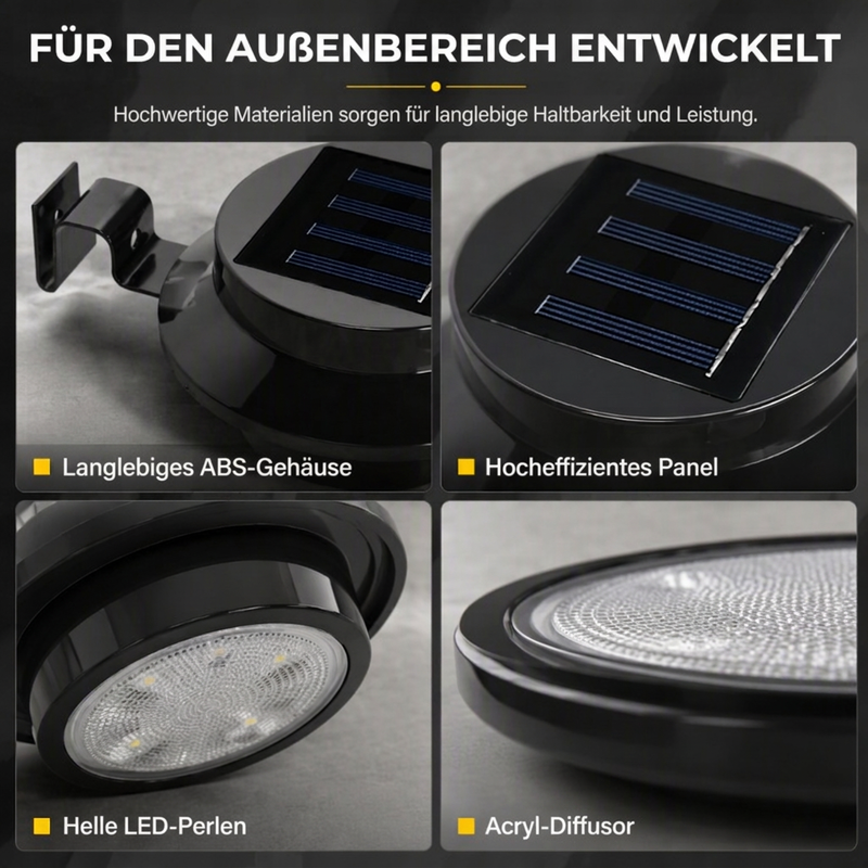☀️50% RABATT💡Solarleuchten für Außen – stromsparend, langlebig und die ganze Nacht für stimmungsvolle Beleuchtung 🌙🏡