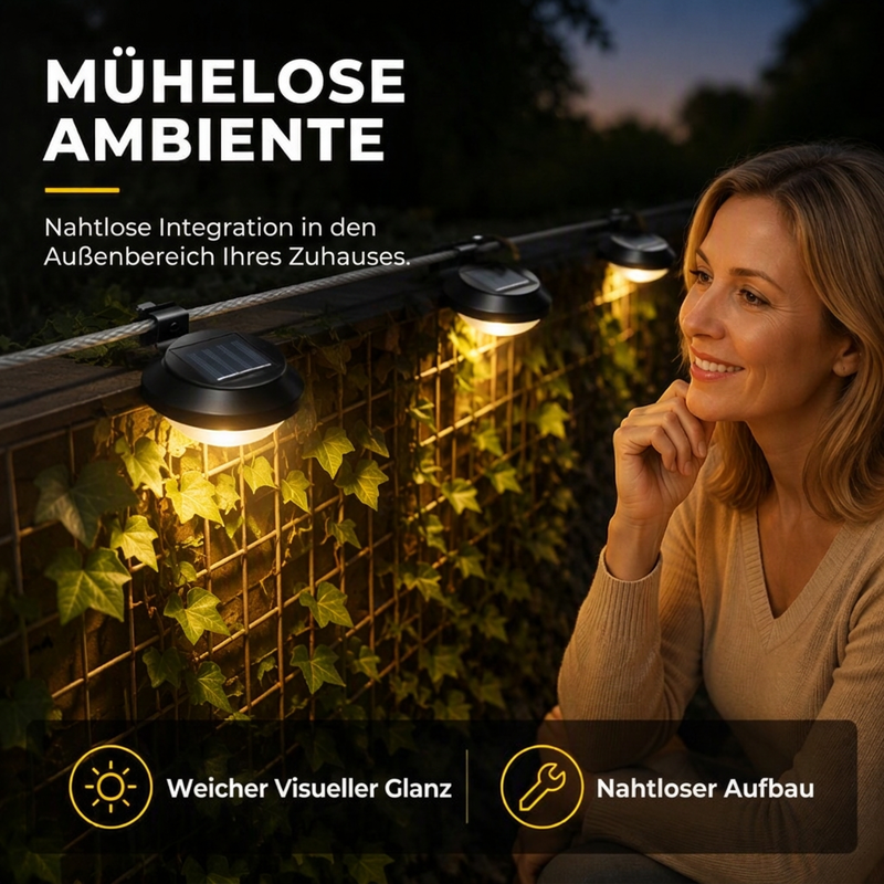 ☀️50% RABATT💡Solarleuchten für Außen – stromsparend, langlebig und die ganze Nacht für stimmungsvolle Beleuchtung 🌙🏡