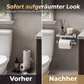 Wandmontierte Edelstahl-Papierhalterung für Toilettenpapier