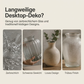 ✨🦋 Transparente Acrylvase mit Schmetterlingskunst-Motiv – Stilvolle Tischdeko