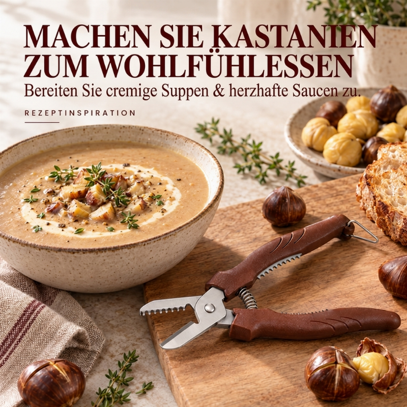 🌰 50% RABATT! 🔧 2-in-1 Kastanienschere – Ritzen & schälen in Sekunden ✨