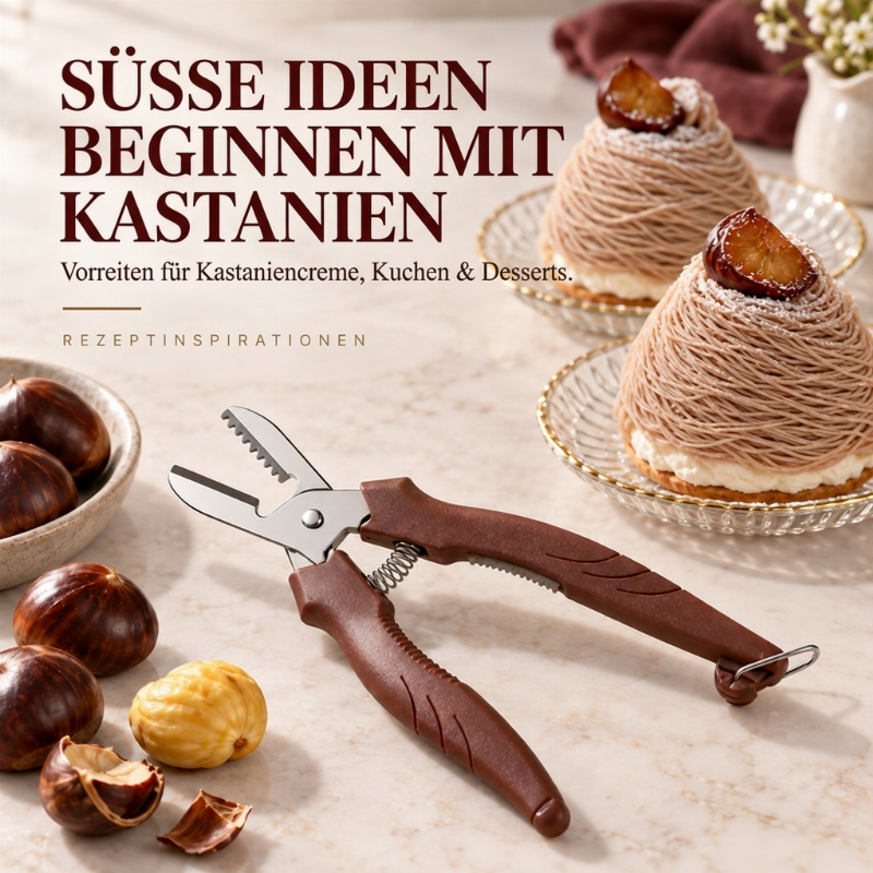 🌰 50% RABATT! 🔧 2-in-1 Kastanienschere – Ritzen & schälen in Sekunden ✨
