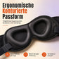 📢📢50% RABATT !!⏰Set aus integriertem Memory-Foam-Reisekissen und 3D-abdunkelnder Schlafmaske zur Nackenstütze auf Reisen