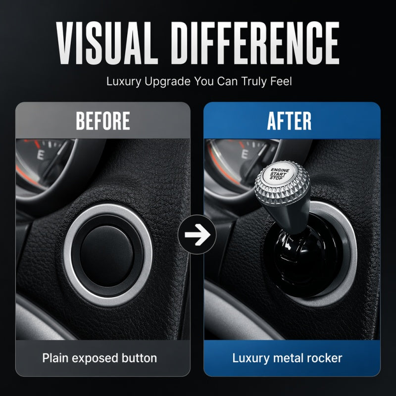 Universal Car One Click Start Lever Cover