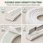 EVA Adhesive Decorative Molding Trim Strip for TV Background Wall Border and Ceiling 23mm Wide 3