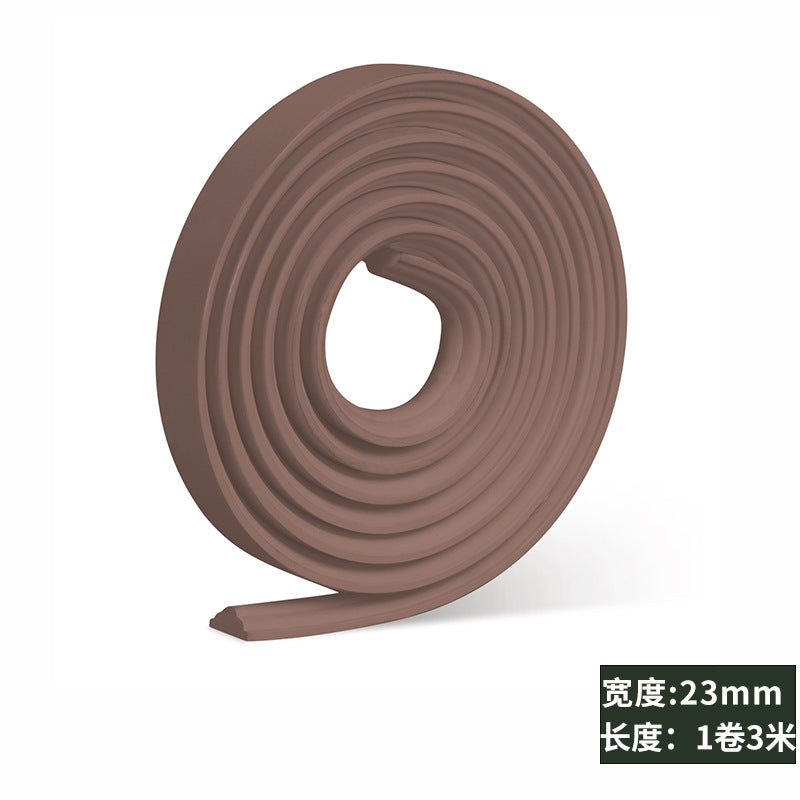 EVA Adhesive Decorative Molding Trim Strip for TV Background Wall Border and Ceiling 23mm Wide 3