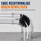 Rotierendes Reinigungsbürsten-Set für Kamine und Trocknerrohre mit flexiblen Stangen und Nylon-Bürstenkopf für die Reinigung von Heizkesseln und Rohren