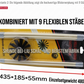 Rotierendes Reinigungsbürsten-Set für Kamine und Trocknerrohre mit flexiblen Stangen und Nylon-Bürstenkopf für die Reinigung von Heizkesseln und Rohren