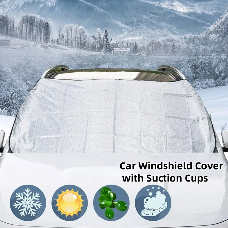⏳Zeitlich begrenztes Angebot: 50 % Rabatt⏰🚗Windschutzscheibenabdeckung mit Saugnäpfen