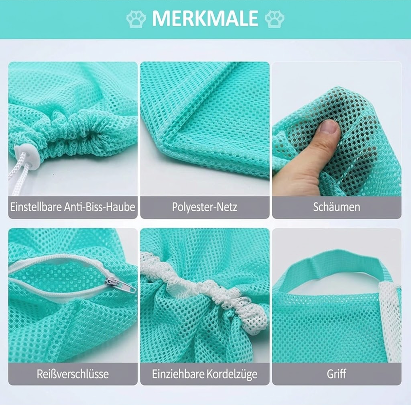 (🔥JETZT IM ANGEBOT -50% RABATT) 🐱Multifunktionale Pflege- und Bade Tasche für Haustiere