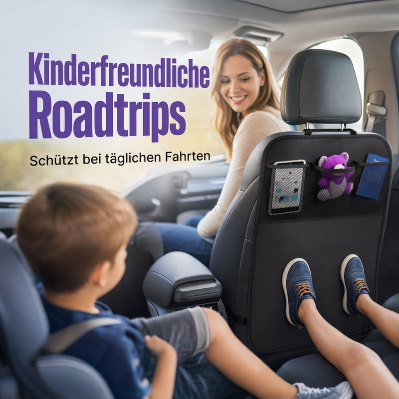 📢📢50% RABATT !!⏰Schutzmatte gegen Kickspuren für den hinteren Autositz