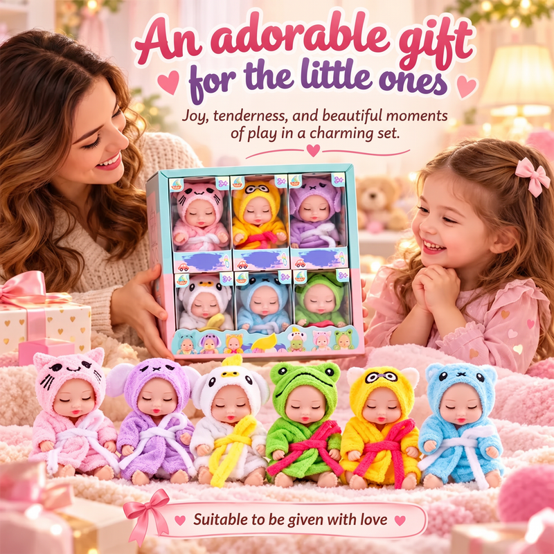 Mini Reborn Baby-Puppen – Lebensechte & Realistische Babypuppen