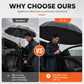🌧️ 50 % Rabatt ! Faltregenschirm Extra Groß Windfest – Trotzt jedem Sturm, maximaler Schutz! 🛡️ 130 cm XXL-Dach, 12 verstärkte Rippen, schnelltrocknend ⚡