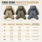🐶 50% RABATT! 🧥 Wattierter Hundemantel – Wasserdicht & winddicht für Herbst/Winter ✨