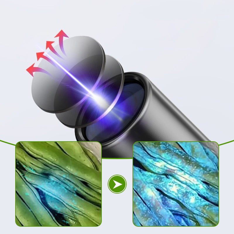 🔦 365-nm-UV-Schwarzlicht-Taschenlampe zur Fluoreszenzprüfung