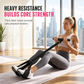 50% RABATT! 🏋️ Pedal-Widerstandsband 55 lbs – elastisches Zugseil für Bauch, Beine & Po, ideal für Zuhause