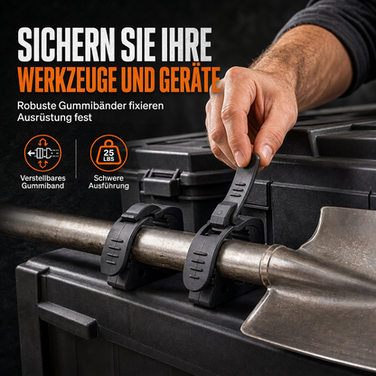 📢📢50% RABATT !!⏰Schnellinstallationswerkzeug-Klemmen Stabile Montagehalterungen für 3-4cm-Werkzeuge in Fahrzeugen und im Innenbereich