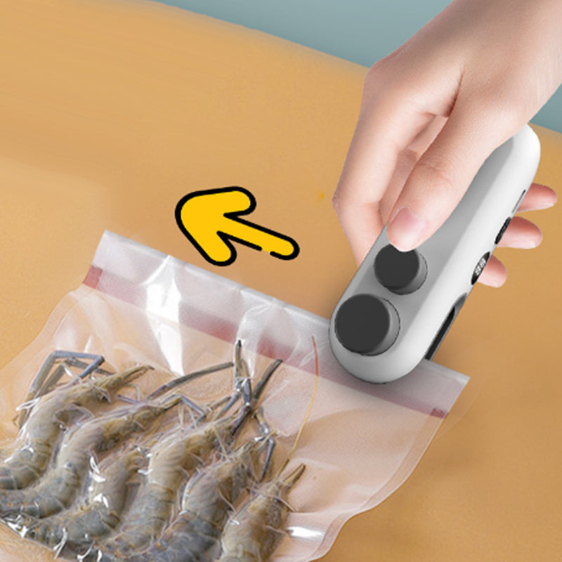 Wiederaufladbares 2-in-1 Mini-Beutelschweißgerät mit Magnet