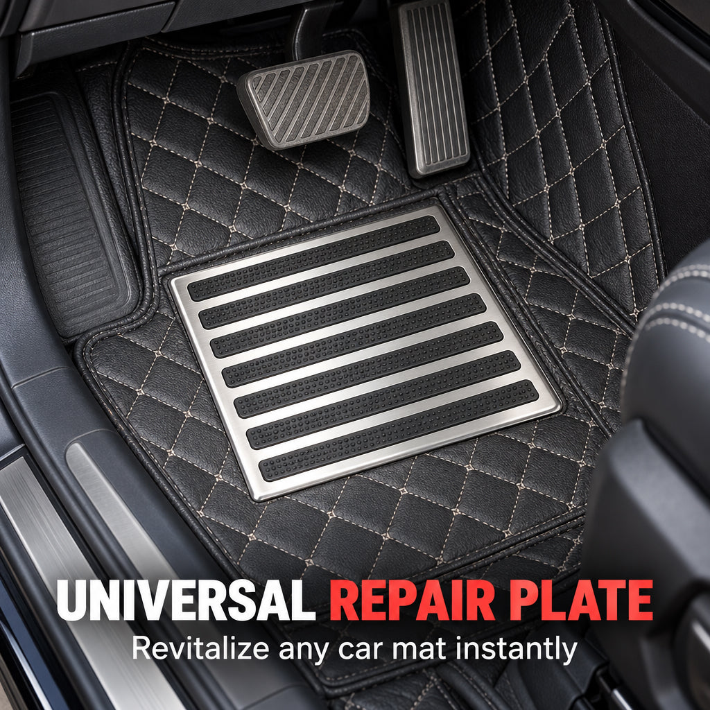 🚗✨ Universelle, abriebfeste Fersenauflage für Auto-Fußmatten – schützt die Fußmatte vor Abnutzung durch Absätze – langlebig, flexibel & ideal für Fahrer- und Beifahrerseite