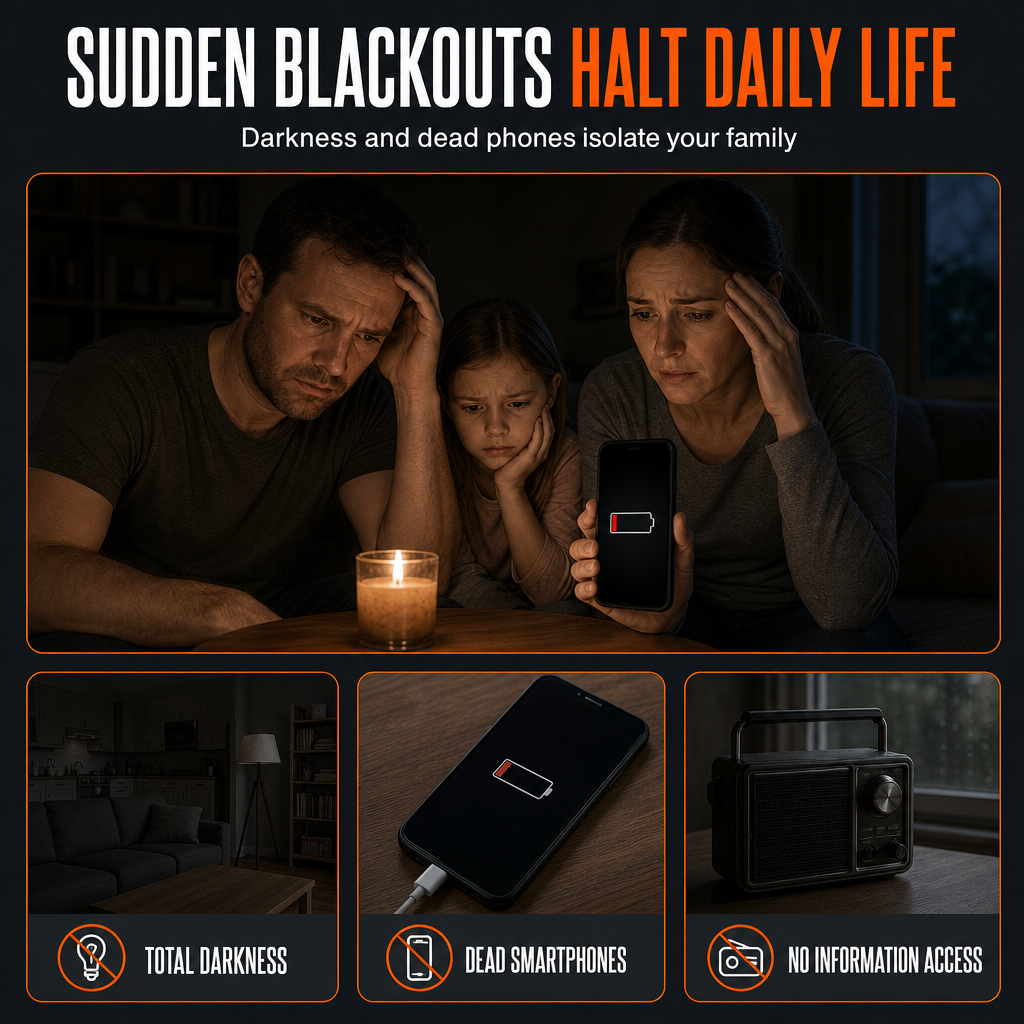 ☀️ 50% RABATT! 📻 Tragbares Solar-Notfallradio mit Bluetooth-Lautsprecher, Taschenlampe & 5V-Ladefunktion