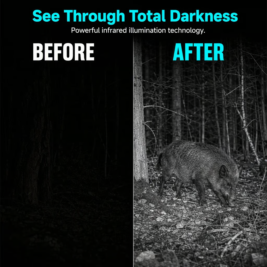 🔭 50% RABATT! 🌙 1080P HD Nachtsichtmonokular – 16X Zoom & Infrarot für Jagd ✨