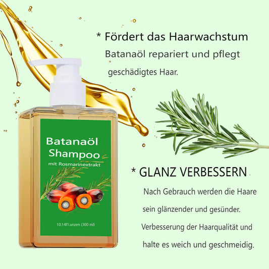 Haare stabil wie Baumwurzeln！Batana Oil Shampoo mit Rosmarinextrakt