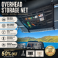 🚤 50% sparen! 🎣 Overhead Mesh Aufbewahrungsnetz – Mehrere Taschen & verstellbar für SUV/Van ✨