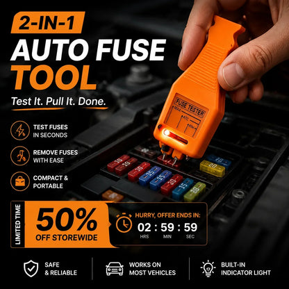 🔌 50 % RABATT! 🚗 2-in-1 Sicherungsprüfer & Sicherungszieher – schnell & praktisch ✨