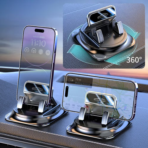 🚗KAUFE 2, ERHALTE 1 GRATIS!⏰Drehbarer Auto-Handyhalter fürs Armaturenbrett – 360° verstellbar & rutschfest – Perfekt für Navigation oder Freisprechfunktion – sicherer Halt auf allen Untergründen 📱