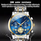 Luxusdesign Dodecagon Quartz Watch Neues multifunktionales Männer -Armbanduhr